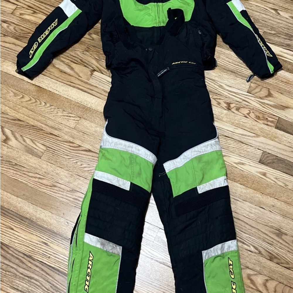 Arctic Cat Firecat Arcticwear Snowmobile Jacket & Bibs Woman's Medium